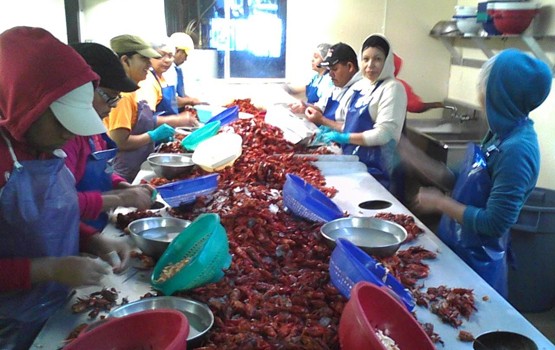 Meet the Crawfish-Peeling Guestworkers Who Inspired Walmart&nbsp;Walkouts